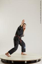 Ronda Kimono Fighting Pose